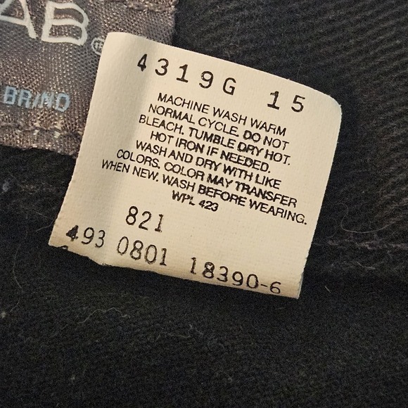 Levis SilverTab Baggy Fit Jeans Mens 31x 33 Black Denim Y2K 90s Skater Grunge - Picture 10 of 12